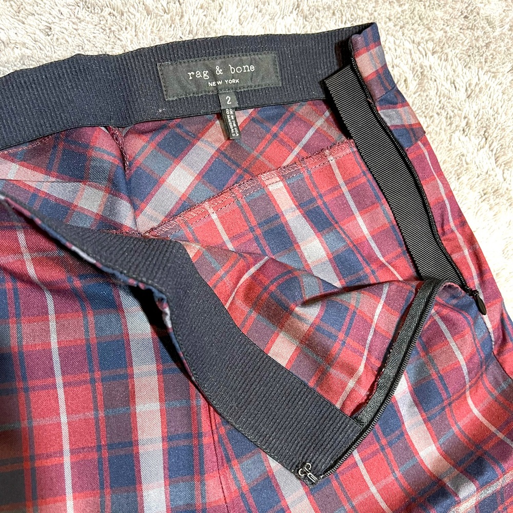 Rag & Bone plaid pants